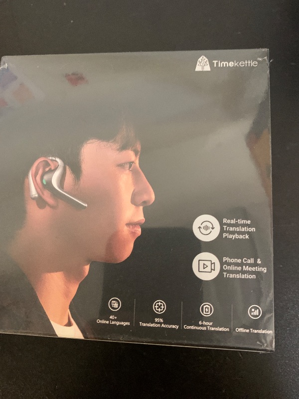 Photo 1 of Timekettle W4 Pro AI Interpreter Earbuds, Real-Time Bidirectional Voice Translation,40+ Languages, Video and Call Translation,for Global Business, Compatible with iOS/Android