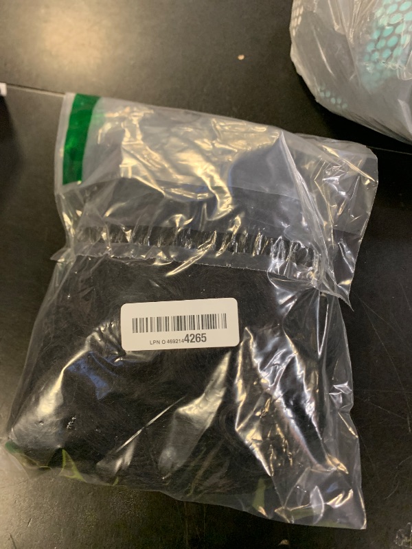 Photo 1 of #1B Human Hair Bundles Kinky Straight Bundles 12 14 16 Inch Unprocessed Brazilian Virgin Hair Weave 3 Bundle Natural Color 50 Grams Per Bundle Yaki Straight Human Hair Extensions