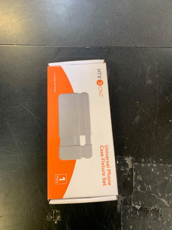 Photo 1 of ?HTVRONT Adjustable Phone Case Fixture- Universal Aluminium Fixture Mold Compatible with Multiple iPhone Models- Durable for Heat Pressing, Preventing Deformation and Uneven Heating