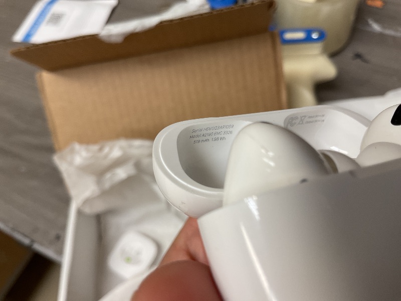 Photo 1 of Apple AirPods Pro (1st Generation) with MagSafe Charging Case