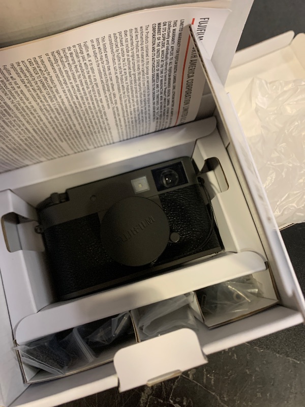 Photo 1 of FUJIFILM X Half Mirrorless Camera - Charcoal Silver