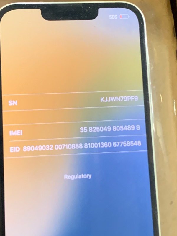 Photo 1 of Apple iPhone 14, 128GB, Starlight - Unlocked (Renewed)