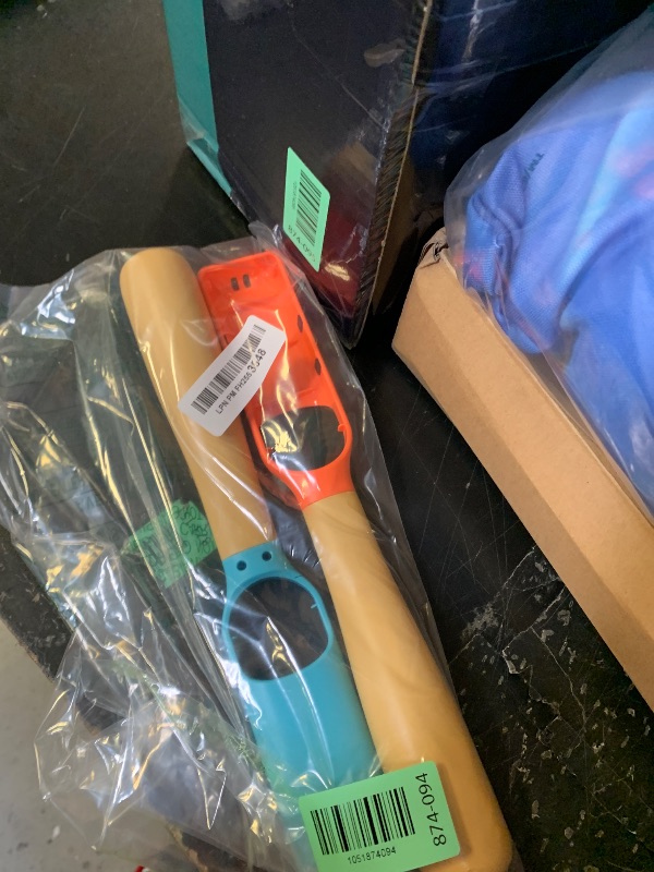 Photo 1 of [Both for Switch 2 and 1]Baseball Controller Hand Grip for Nintendo Switch 2/Switch/Switch OLED, Baseball Bat Handle Holder for Joycon/Joycon 2, Switch Sports Games Accessories