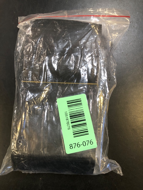 Photo 1 of 100 Pack Smell Proof Bags 3.3 x 5.1 Inch Resealable Mylar Bags Foil Pouch Flat Bag with Clear Window Black