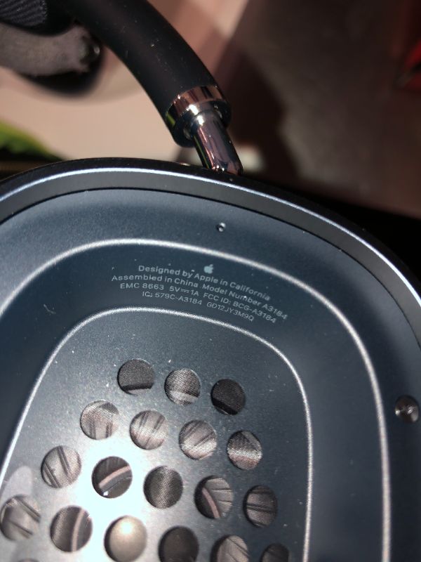 Photo 3 of Apple AirPods Max Wireless Over-Ear Headphones, Pro-Level Active Noise Cancellation, Transparency Mode, Personalized Spatial Audio, USB-C Charging, Bluetooth Headphones for iPhone - Midnight