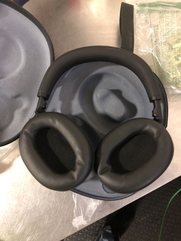 Photo 3 of Sony WH-1000XM6 The Best Noise Canceling Wireless Headphones, HD NC Processor QN3, 12 Microphones, Adaptive NC Optimizer, Mastered by Engineers, Studio-Quality, 30-Hour Battery, Black