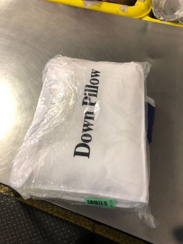 Photo 1 of AiAngu Canadian Luxury Goose Down Pillow Queen Size - 900 Fill Power, 100% Cotton with Teflon Shell- Ultra Comfort Sleep Pillows - Bed Pillows for Back, Stomach, Side Sleeper(White,Queen(Pack of 1))