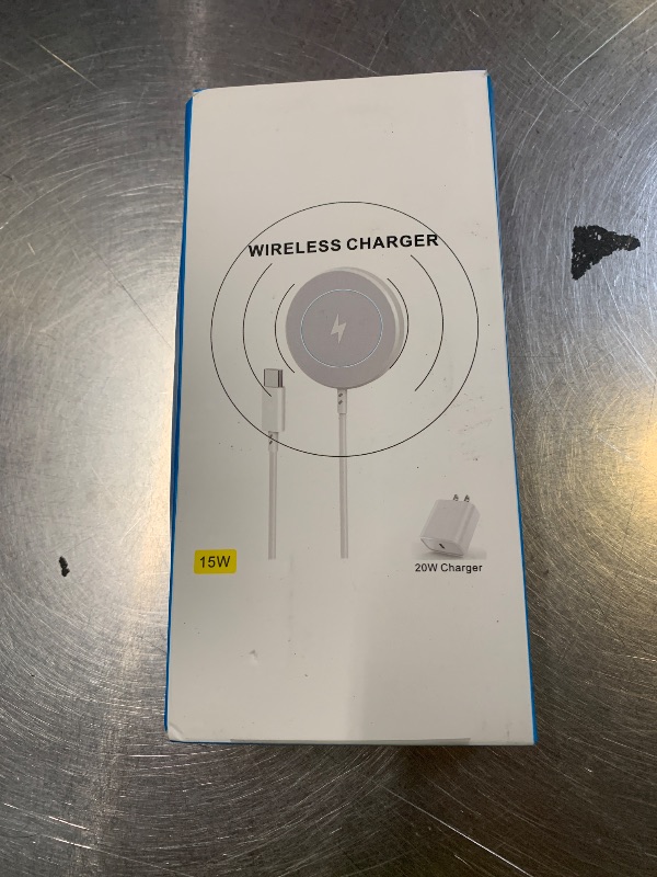 Photo 1 of [Apple MFi Certified]Magnetic Wireless Charger Apple Mag Safe Charger,15W 6FT Fast Wireless Charging Pad for Apple iPhone 16 Pro Max/16 Pro/16 Plus/15 Pro Max/14/13/12/AirPods3/2/Pro/Pro2,Charging Pad