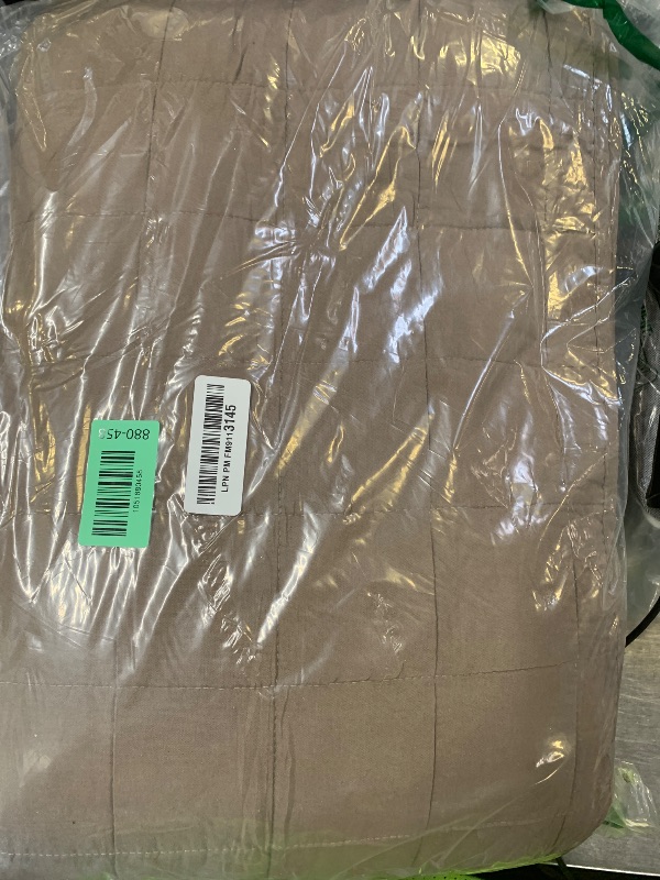 Photo 1 of EVERGRACEHOME 100% Cotton Box Stitch Quilt Bedding Set King Size 3 Pieces, Garment-Washed Lightweight Soft Cozy Coverlet, Oversized Quilted Bedspread Sets with 2 Shams for All Season, Mocha Brown