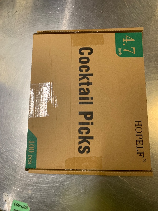 Photo 1 of 100PCS Cocktail Picks, Fancy Toothpicks for Appetizers, Decorative Skewers for Appetizers Drinks Party Fruit, 4.7 Inch Long Wooden Bamboo Gold Ball Food Sticks Charcuterie Boards Accessories