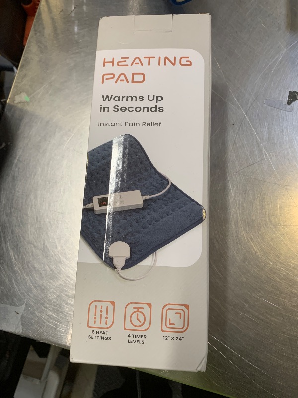 Photo 1 of Heating Pad for Period Cramps, Heating Pad for Back/Neck/Shoulder Muscle Pain, 6 Heating & 4 Timer Setting, Auto Shut Off, Moist Heat & Machine Washable, Pink Birthday Christmas Gifts for Women MomLPNPMFV6123074