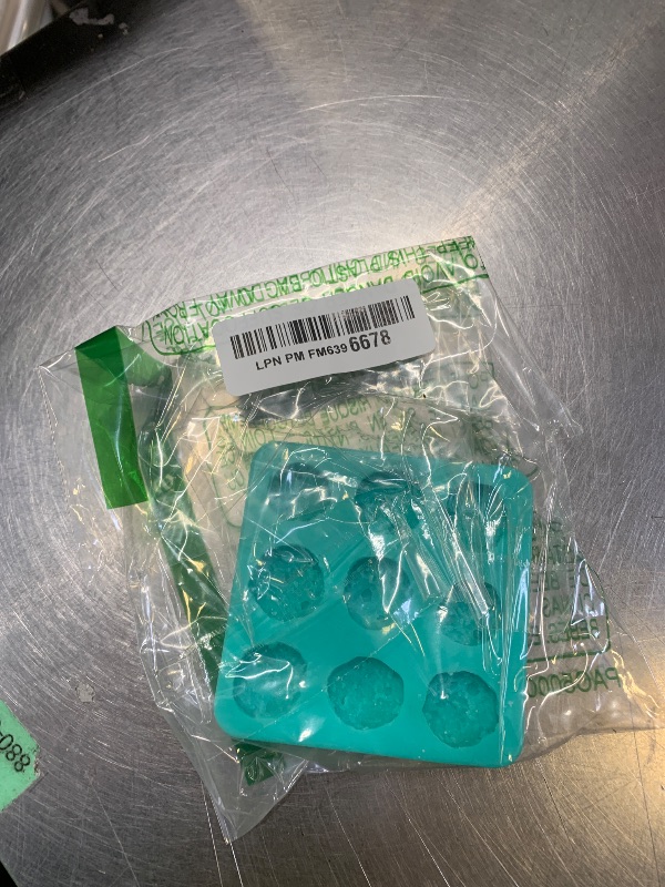 Photo 1 of Natucraft Chocolate Chip Cookie Cereal Silicone Mold - Realistic Flexible, Oven Safe Up to 395F, Turquoise (May Vary), BPA Free, Phthalate Free, Latex Free