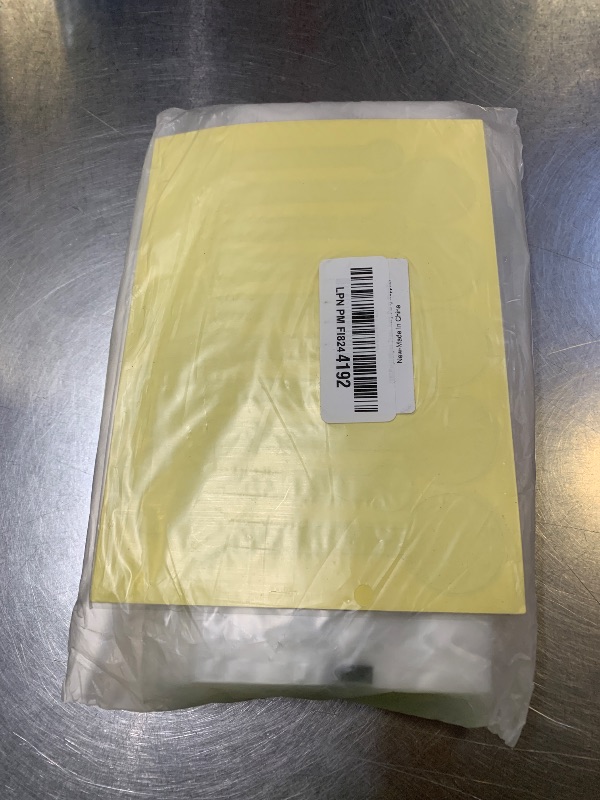 Photo 1 of (200Pcs)100pcs Translucent Plastic Bags/Bakery Bags with 100pcs Hand made Stickers for Cookie Cake Chocolate Candy Snack Wrapping Good for Bakery Party Supplies