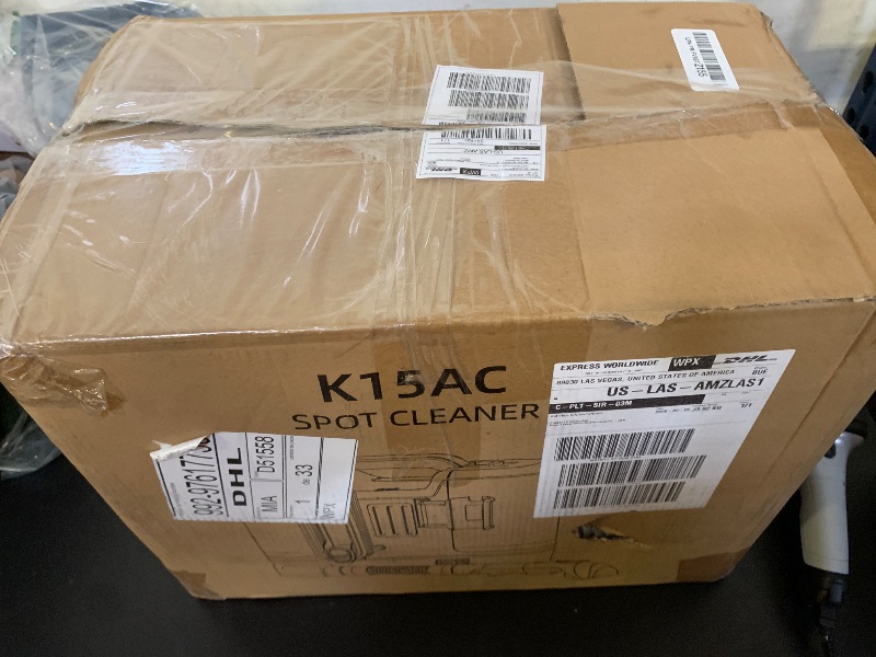 Photo 1 of Rivenara Carpet Cleaner Machine Upholstery - 450W Shampooer Portable for Couch Rug Sofa Car Seat Furniture Fabric Wet Vacuum Spot Handheld Small Mini Car Water Aspiradora de Agua Deep Extractor Washer