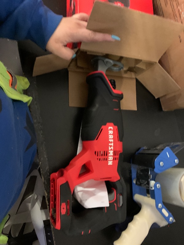 Photo 1 of ??CRAFTSMAN V20 Reciprocating Saw, Cordless, 3,000 RPM, Variable Speed Trigger, Quick Easy Blade Change, Bare Tool Only (CMCS300B)