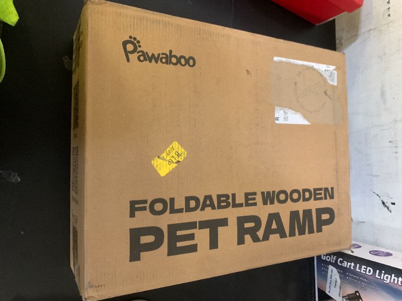 Photo 1 of 2026 Upgraded Dog Ramp for Couch, Foldable Small Dog Ramp for Sofa, 4 Adjustable Height from 13'' to 21", Portable Stable Pet Steps with Non-Slip Pad, Pet Ramps Use for Sofa Couch Stairs