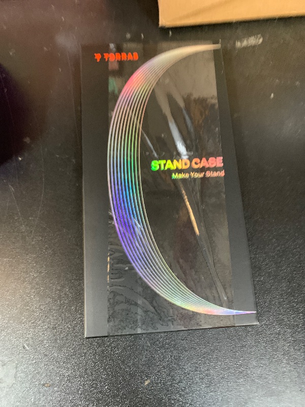 Photo 1 of TORRAS Ostand Q3 Air for iPhone 16 Pro Max Case with 360 Magnetic Stand, Fit for MagSafe, Military Grade Drop Tested, Camera Control Button, Shockproof Phone Case for iPhone 16 Pro Max 6.9", Black