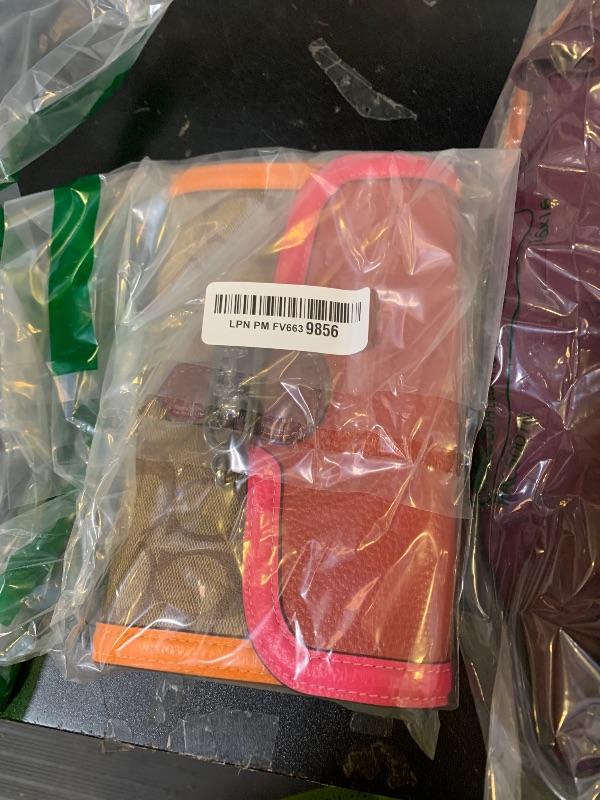 Photo 1 of COACH Signature Colorblock Jade Chain Crossbody