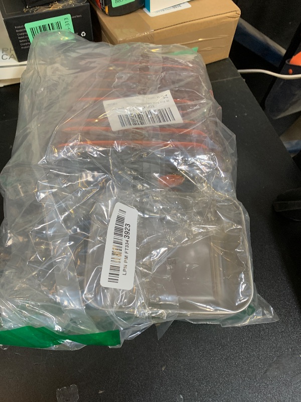 Photo 1 of 10 Pcs Food Containers with Lids, 20 oz 316 Stainless Steel Storage Containers, Leakproof Snack Storage Boxes, Lunch Bento Boxes for Leftovers, Dishwasher & Freezer Safe