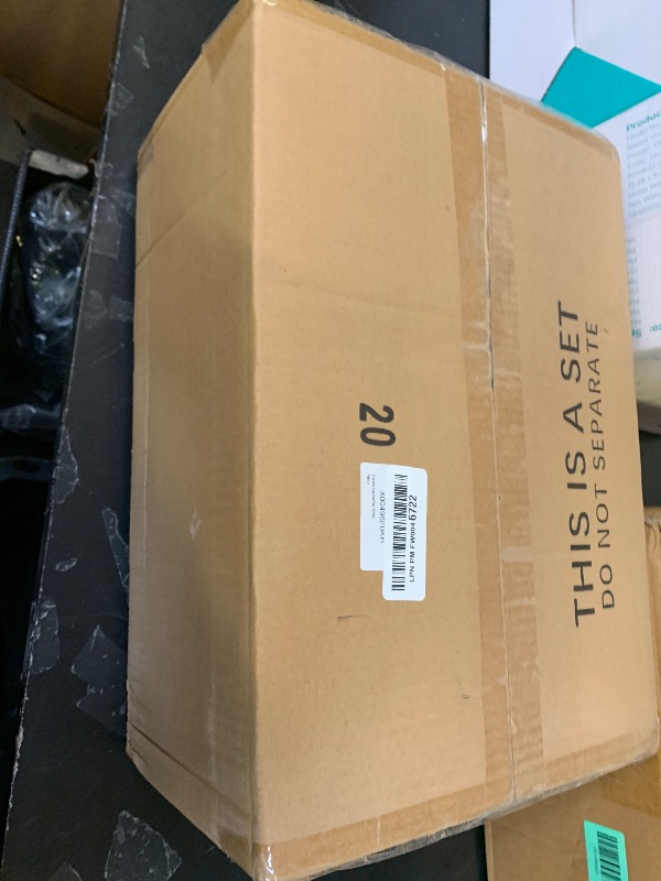 Photo 1 of Uni HIMO 20 Pack Shoe Slots Organizer Adjustable Level Shoe Stacker Holder Storage Space Saving Sneakers Display Tray Rack for Closet (Transparent, 20 Pack)