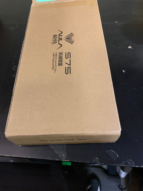 Photo 1 of **MISSING DONGLE** AULA S75 PRO Wireless Mechanical Keyboard with Screen&Knob, Tri-Mode Hot Swappable Gaming Keyboard 75%, Pre-lubed Switches, RGB Backlit, Side Printed PBT Keycaps, Creamy Sounding Computer Keyboards