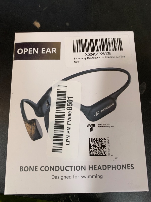 Photo 1 of Swimming Headphones, Bone Conduction Headphones, 5.4 Bluetooth wireless open Earphones Sports,IP68 Waterproof Headphone Built-in 32GB MP3 Player,swimming headphone underwater for Running, Cycling