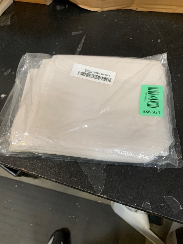 Photo 1 of 100 Pcs DECONY Waxed Paper Sandwich Bags- Glassine Style Grease Resistant, Wax Paper Bags & Cookie Sleeves Paper Treat Bags- White Paper Snack Bags for Bakery, Shop or Party- 6 x 7 x 3/4 Inches