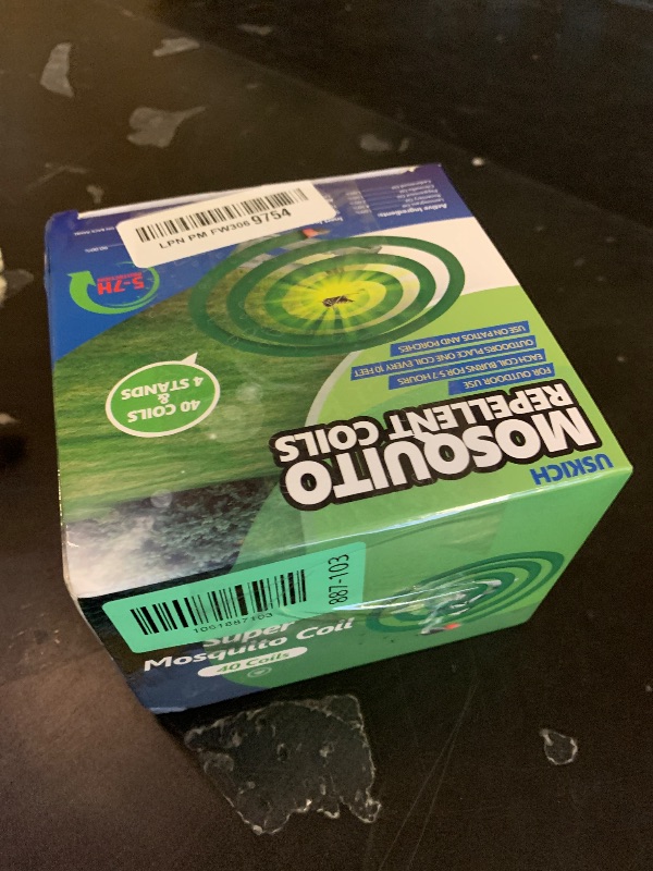 Photo 1 of ******MISSING PARTS*****Mosquito Coils Outdoor Patio Fresh Scent,Use Reaches Up to 10 feet, Each Mosquito Coil Burns for 5-7 Hours (Contains 40 coils & 4 Stands)******MISSING PARTS*****