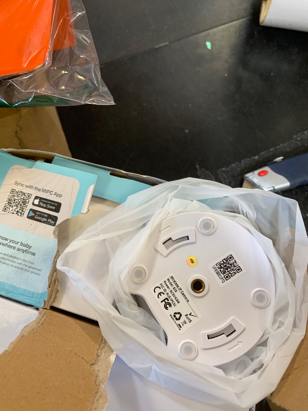 Photo 1 of Babytone Baby Monitor - Smart Sleep Sock & 2.5K HD Camera, Track Heart Rate and Movement, Cry/Motion Detect, Two-Way Audio and Night Vision Baby Monitor with APP