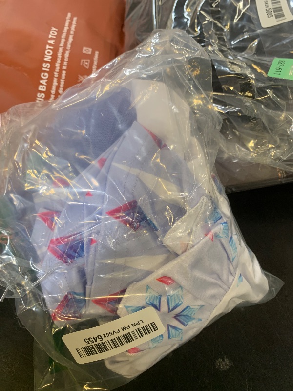 Photo 1 of LQSZ Doll and Girl Matching Snow Princess Blue Dress Outfits for Girls and 18" Matching Doll and Girl Clothes 4 5T