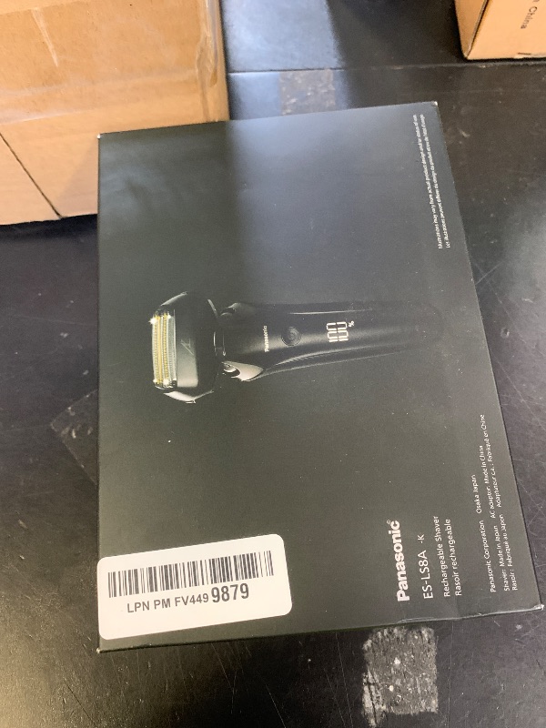 Photo 1 of Panasonic ARC6 Electric Razor for Men Face, Wet & Dry Shavers for Men with Foil Shaver, Pop-up Trimmer, Ultra-Fast 6-Blade, Smart Shave Sensor, 22D Flexible Pivoting Head - ES-LS8A-K (Black)