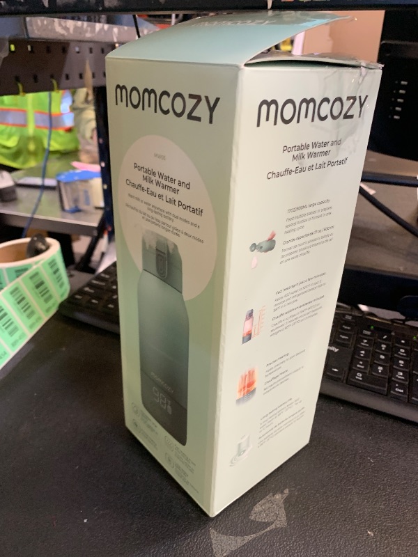 Photo 1 of Momcozy Portable Bottle Warmer for Travel – Dual Heating Modes for Breast Milk & Water, Portable Milk Warmer with Fast Heating & Long Battery Life, 17 Ounces Large Capacity to Meet Your All-Day Needs