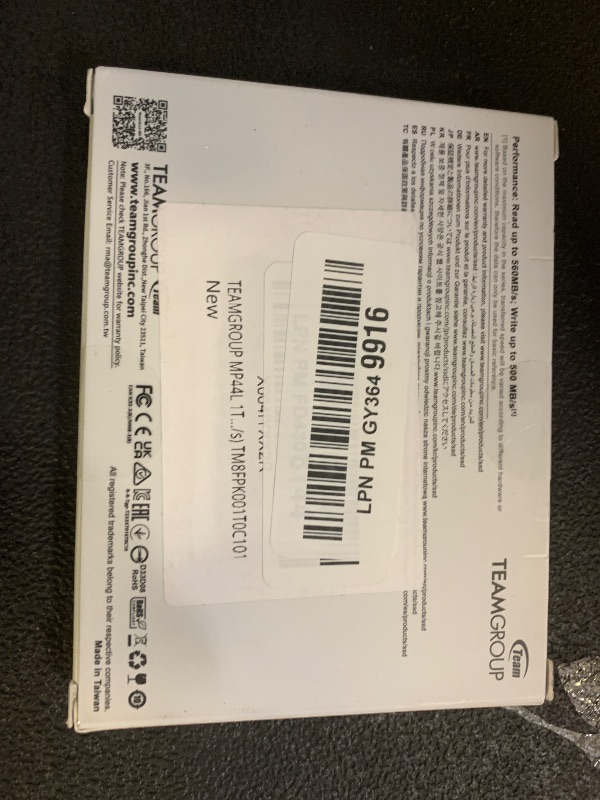 Photo 1 of TEAMGROUP MP44L 1TB SLC Cache NVMe 1.4 PCIe Gen 4x4 M.2 2280 Laptop&Desktop SSD (R/W Speed up to 5000/4500MB/s) TM8FPK001T0C101