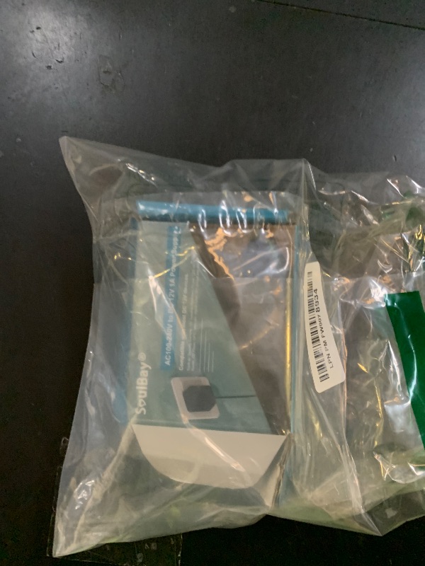 Photo 1 of SoulBay 12V 1A AC Adapter Charger Replacement w/8 Tips, Regulated Power Supply Cord for LED Strip Light, CCTV Camera, BT Speaker, GPS, Webcam, Router, DC12V Transformer with ETL Certificate