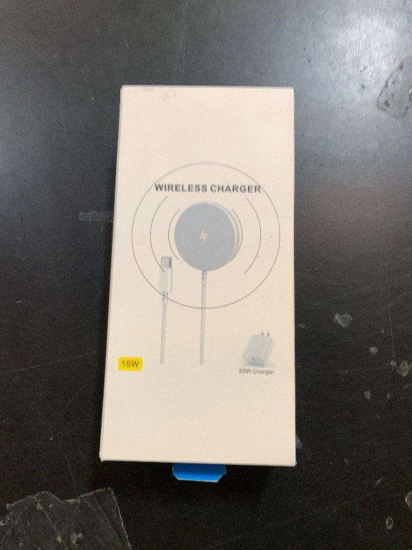 Photo 1 of [Apple MFi Certified]Magnetic Wireless Charger Apple Mag Safe Charger,15W 6FT Fast Wireless Charging Pad for Apple iPhone 16 Pro Max/16 Pro/16 Plus/15 Pro Max/14/13/12/AirPods3/2/Pro/Pro2,Charging Pad