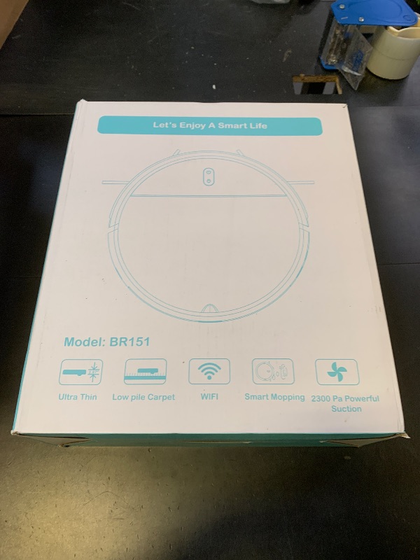 Photo 1 of MAMNV Robot Vacuum and Mop Combo, 2 in 1 Robotic Vacuum Cleaner with Schedule, App/Alexa/Voice Control, Ideal for Hard Floor, Pet Hair, Carpet