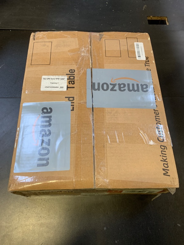 Photo 1 of **USED, INCOMPLETE* LOAKEKEL Narrow End Table Living Room with Charging Station, Skinny Side Table with Fabric Drawers, Slim Nightstand for Bedroom, Small Spaces, Couch, Black, HETNDP03BK-1