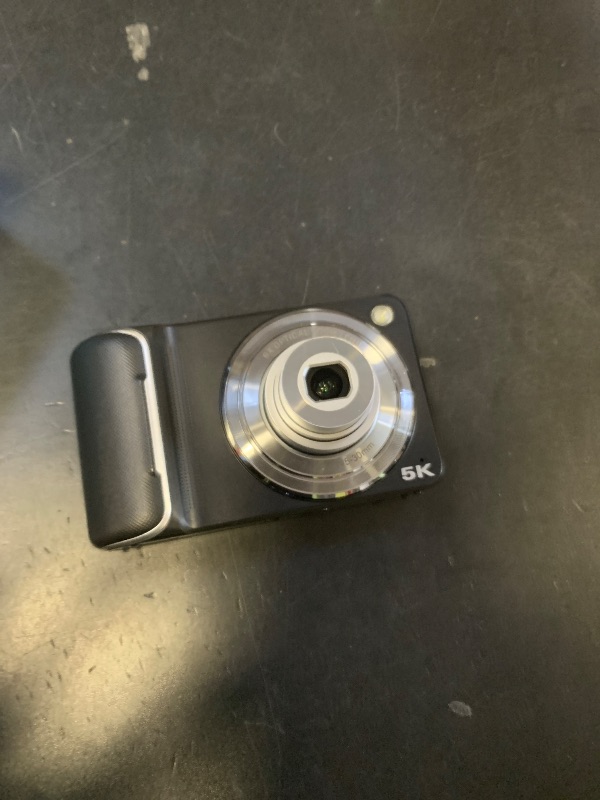 Photo 1 of 5K Digital Camera for Photography, WiFi 64MP Autofocus Dual Lens Vlogging Camera with Touch Screen, 6X Optical Zoom Compact Point and Shoot Cameras for YouTube, 32GB Card,2 Batteries,Black