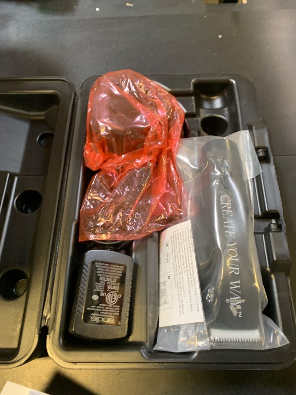 Photo 1 of Andis 79170 Pulse Zr II 5-Speed Detachable Blade Clipper, Cordless Animal/Dog Grooming, Removable Lithium Ion Battery, LED Charge Light, Black