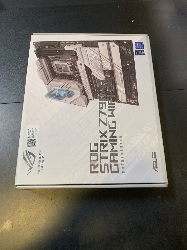 Photo 1 of ASUS ROG Strix Z790-A Gaming WiFi D4 LGA1700(Intel 14th& 13th & 12th Gen) ATX Gaming Motherboard(16+1 Power Stages,DDR4,4xM.2 Slots, PCIe 5.0,WiFi 6E,USB 3.2 Gen 2x2 Type-C with PD 3.0 up to 30W)