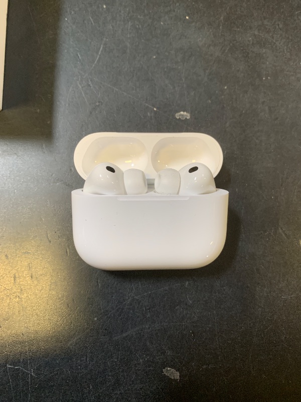 Photo 1 of **SELLING FOR PARTS--DOES NOT TURN ON**Apple AirPods Pro 3 Wireless Earbuds, Active Noise Cancellation, Live Translation, Heart Rate Sensing,Hearing Aid Feature,Bluetooth Headphones,Spatial Audio, High-Fidelity Sound, USB-C Charging, White