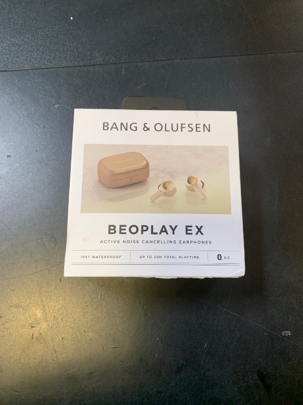 Photo 1 of Bang & Olufsen Beoplay EX - Wireless Bluetooth Earphones with Microphone and Active Noise Cancelling, Waterproof, 20 Hours of Playtime