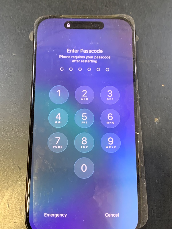 Photo 1 of Apple iPhone 15 Pro, 128GB, Black Titanium - Unlocked (Renewed)