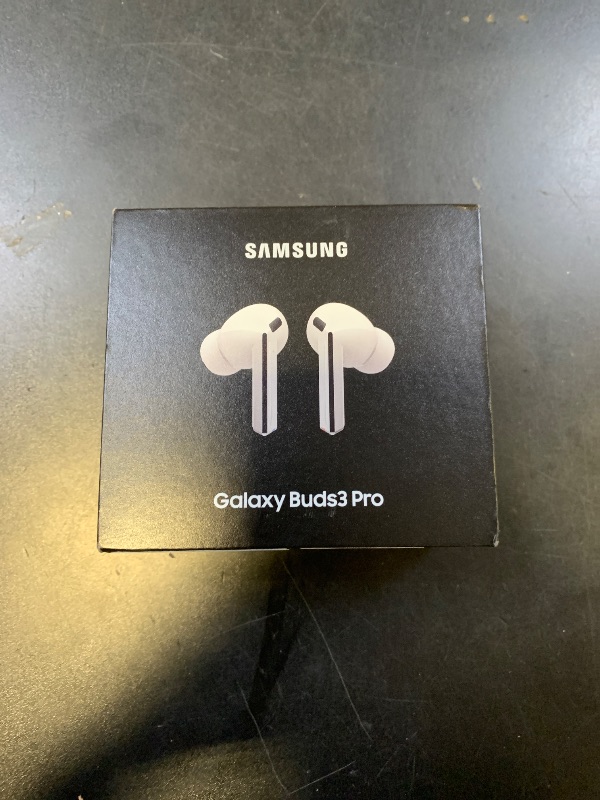 Photo 1 of Samsung Galaxy Buds 3 Pro AI True Wireless Bluetooth Earbuds, Noise Cancelling, Sound Optimization, Redesigned Comfort Fit, White [US Version, Amazon Exclusive, 2Yr Warranty]