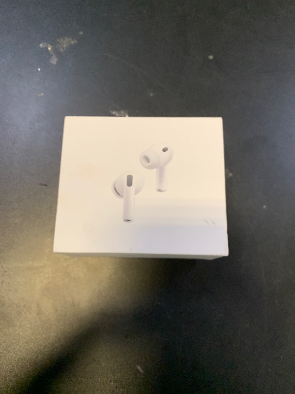 Photo 1 of Apple AirPods Pro 3 Wireless Earbuds, Active Noise Cancellation, Live Translation, Heart Rate Sensing,Hearing Aid Feature,Bluetooth Headphones,Spatial Audio, High-Fidelity Sound, USB-C Charging, White