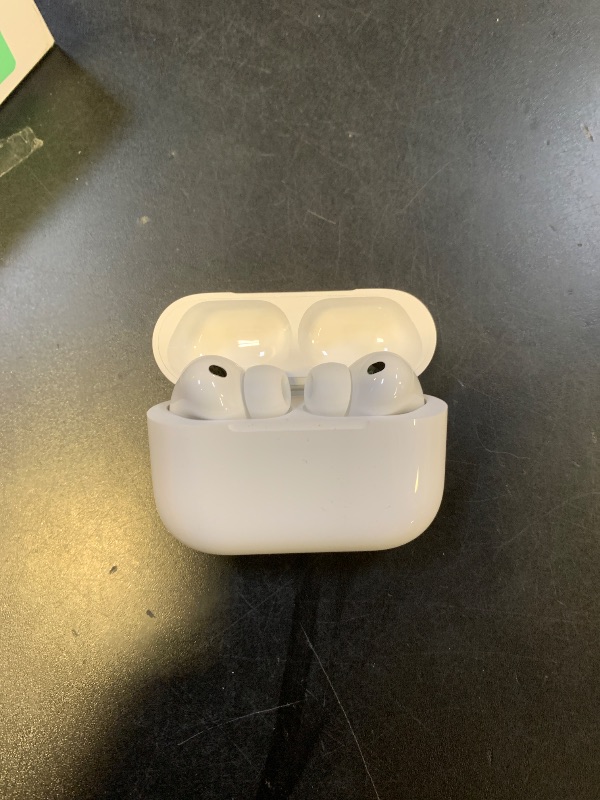 Photo 1 of Apple AirPods Pro 3 Wireless Earbuds, Active Noise Cancellation, Live Translation, Heart Rate Sensing,Hearing Aid Feature,Bluetooth Headphones,Spatial Audio, High-Fidelity Sound, USB-C Charging, White