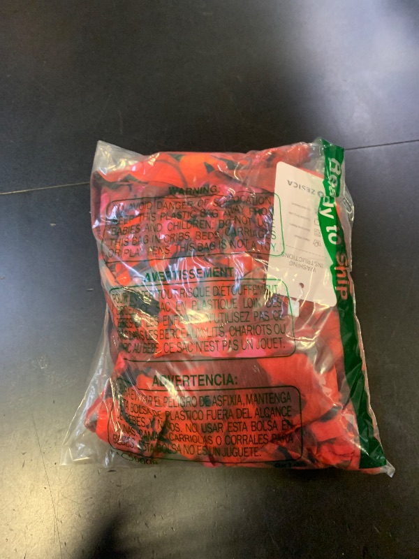 Photo 1 of ZESICA Womens Spring Summer Floral Mini Dress Long Sleeve Button Chiffon A Line Swing Short Wedding Guest Party Dresses Red Large