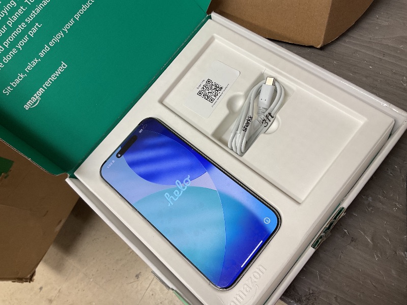 Photo 1 of LOCKED,,,,,,,,,,,,Apple iPhone (Renewed Premium) 16 Pro Max, US Version, 512GB, White Titanium - Unlocked