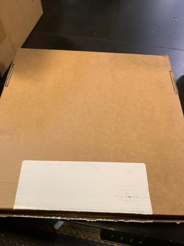 Photo 1 of 10" Solid Wood Lazy Susan Turntable Organizer for Cabinet, Pantry, Kitchen Countertop - Farmhouse Style with Raised Feet & Water-Resistant Coating, Rustic Bathroom Vanity Tray and Dining Table Decor