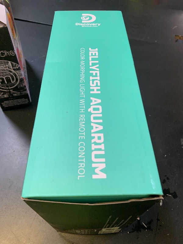 Photo 1 of **INCOMPLETE** Discovery™ Jellyfish Aquarium Lamp – Color?Morphing LED Bedroom Night Light with Remote| 15 Light Options| Lifelike Floating Jellyfish| Kids Science Toy| Educational Learning Gift| Ages 8+